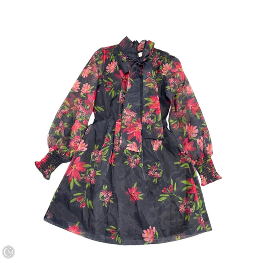 Dress Party Short By Cmb In Floral Print, Size: 2