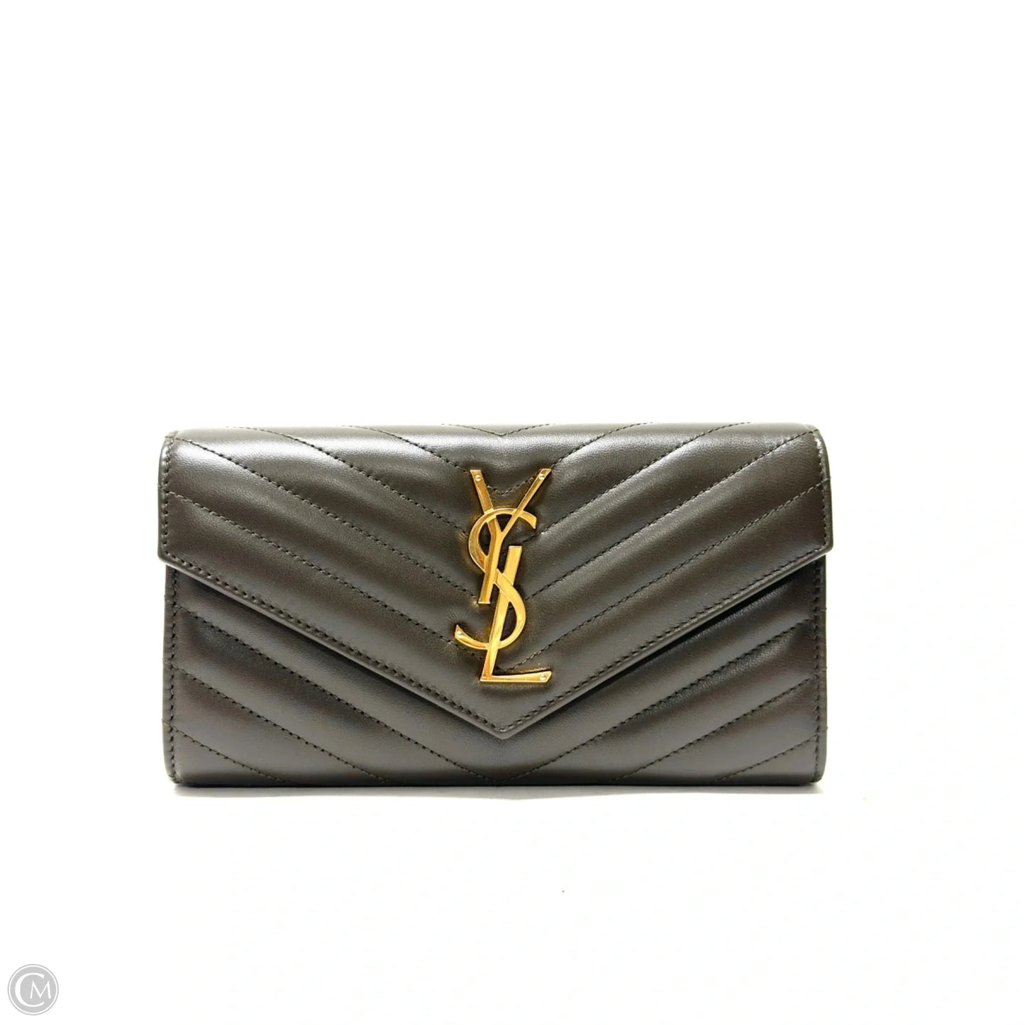 Wallet Luxury Designer By Yves Saint Laurent, Size: Large