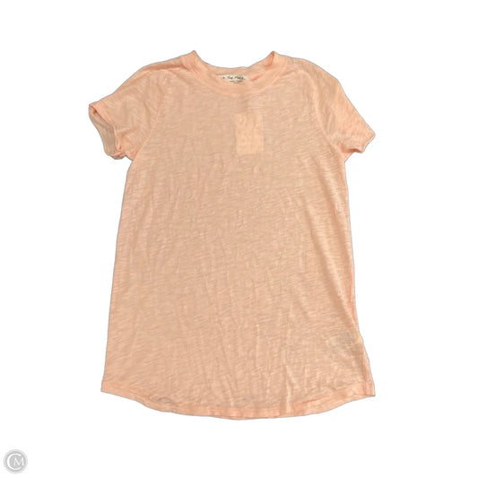 Top Short Sleeve Basic By We The Free In Orange, Size: L