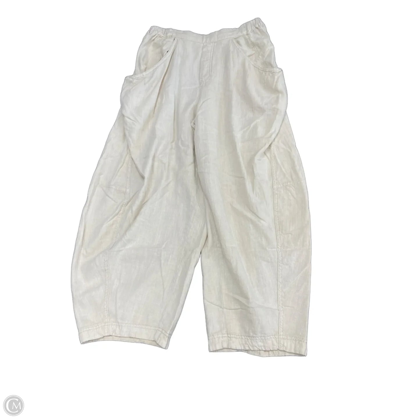 Pants Wide Leg By Free People In Beige, Size: L