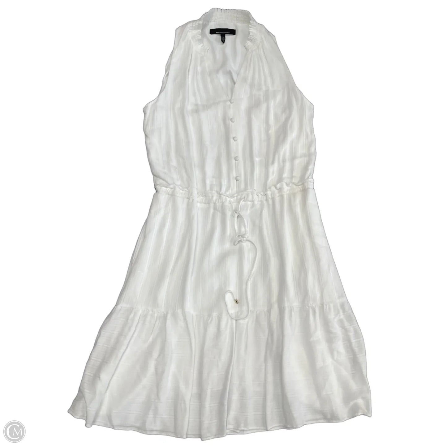 Dress Casual Short By White House Black Market In White, Size: L