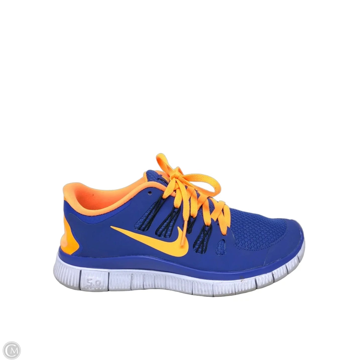 Shoes Athletic By Nike In Blue & Orange, Size: 6
