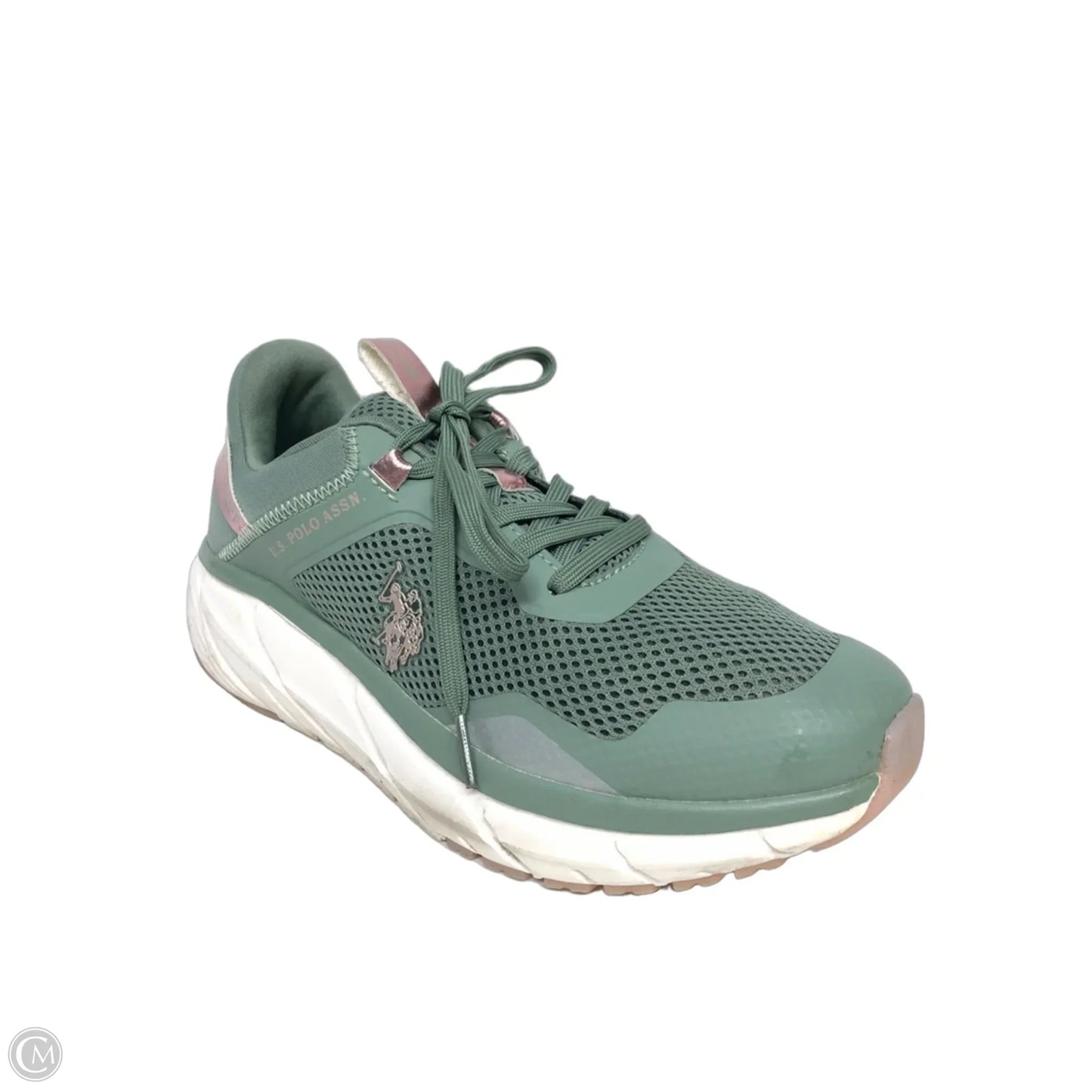 Shoes Athletic By Us Polo Assoc In Green, Size: 7.5