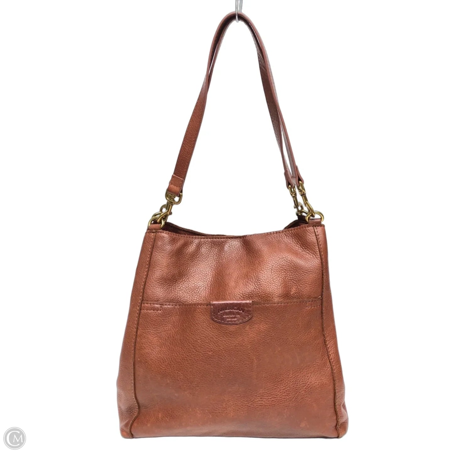 Handbag Leather By Clothes Mentor, Size: Small