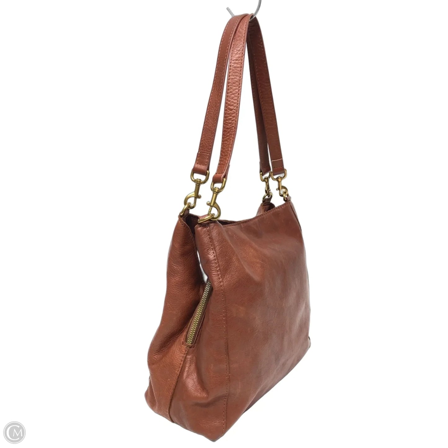 Handbag Leather By Clothes Mentor, Size: Small