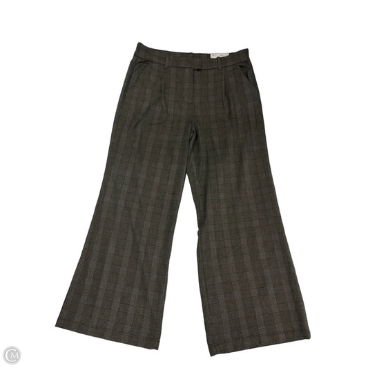 Pants Wide Leg By American Eagle In Plaid Pattern, Size: 14