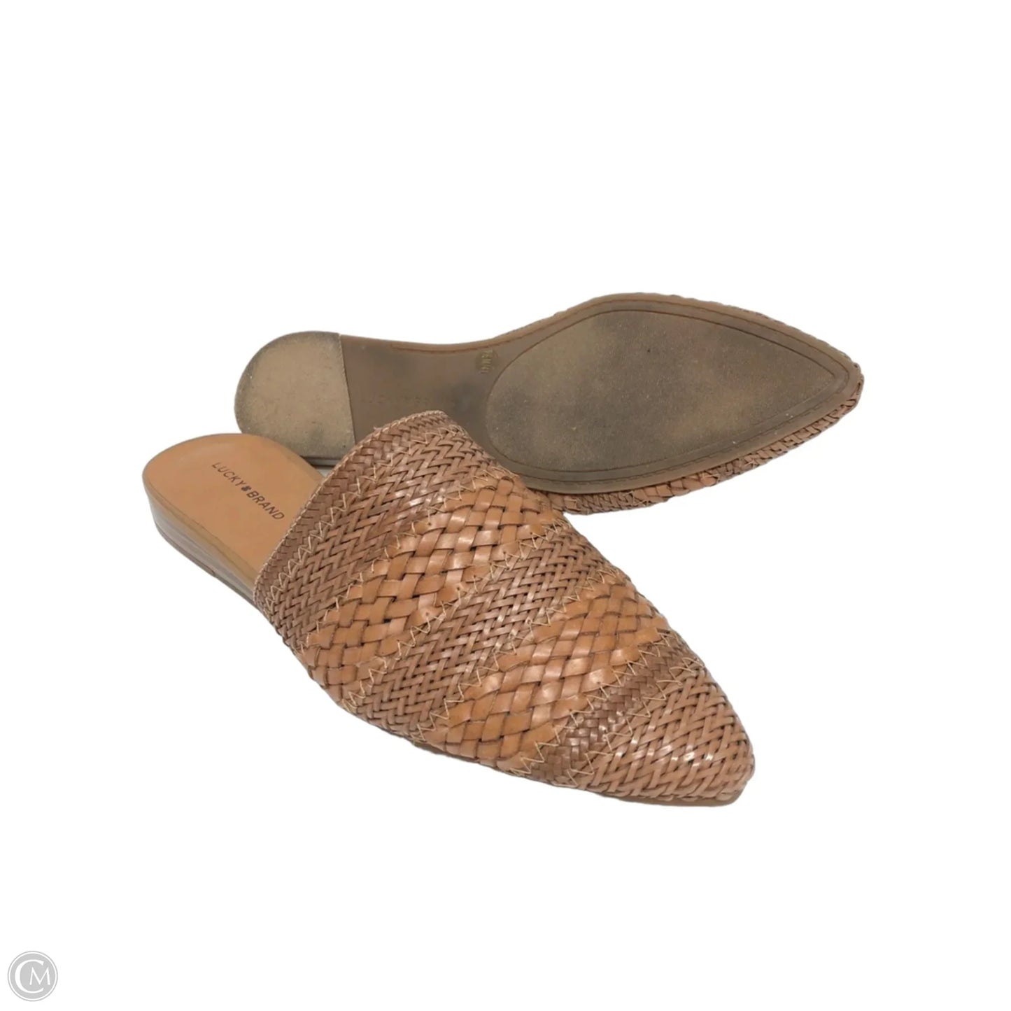 Shoes Flats By Lucky Brand In Tan, Size: 9.5