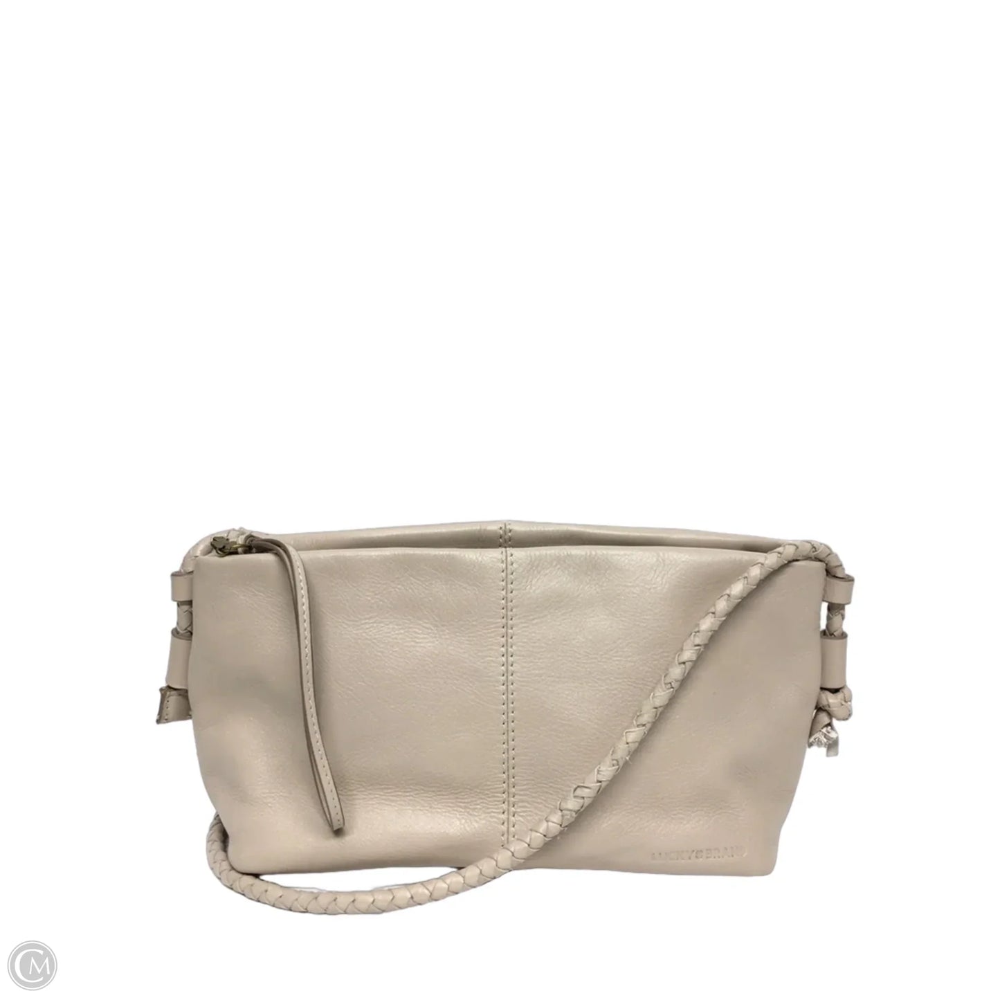 Crossbody Leather By Lucky Brand, Size: Small