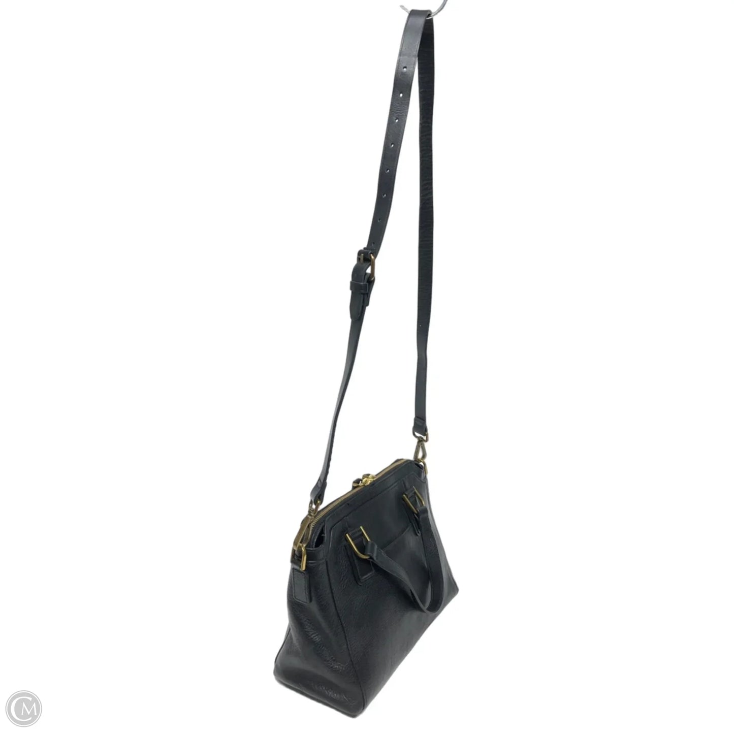 Crossbody Leather By Fossil, Size: Medium