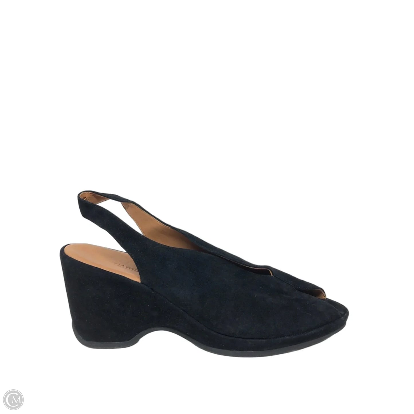 Shoes Heels Wedge By Cmc In Black, Size: 11