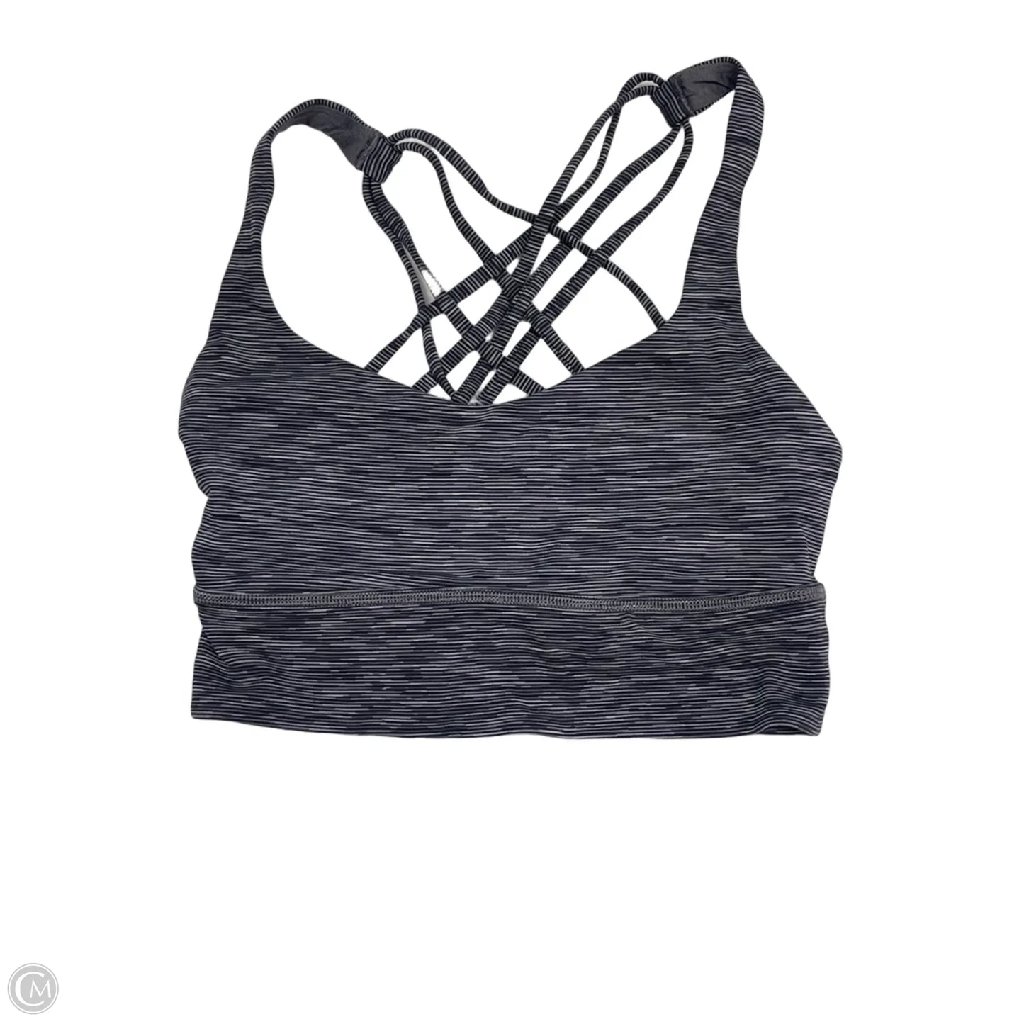 Athletic Bra By Lululemon In Grey, Size: 4