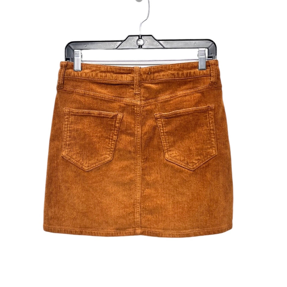 Skirt Mini & Short By Clothes Mentor In Brown, Size: S