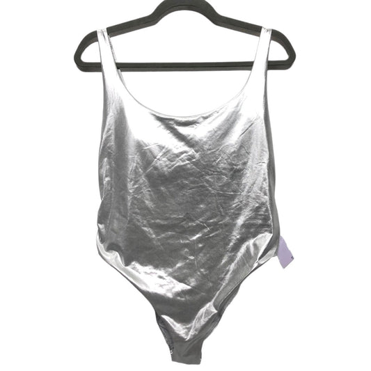 Silver Swimsuit Zara, Size Xl