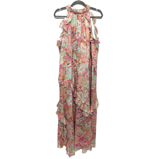 Floral Print Dress Casual Maxi Alex Marie, Size 16