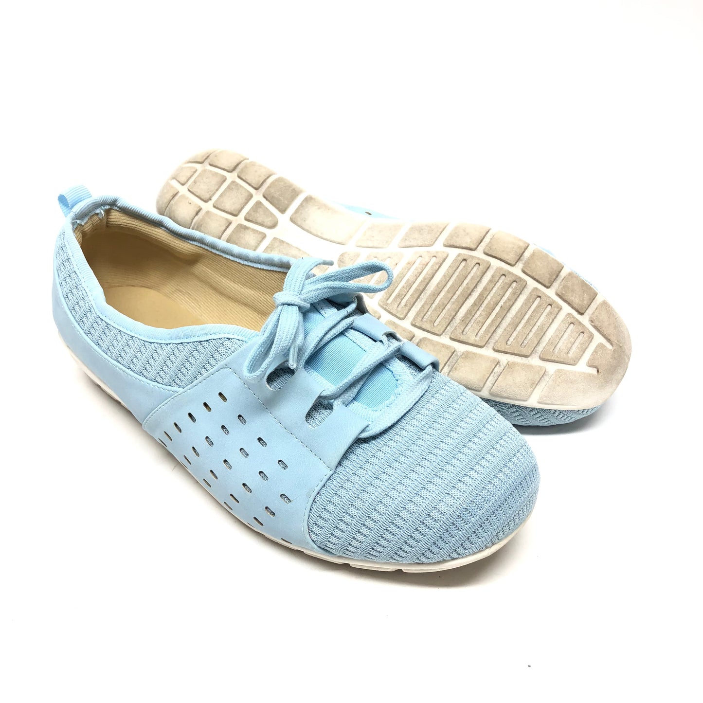 Shoes Sneakers By Clothes Mentor In Blue, Size: 9