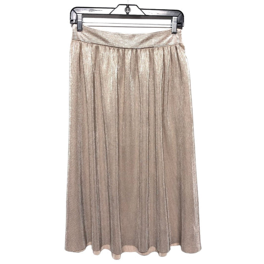 Skirt Midi By Who What Wear In Tan, Size: 4