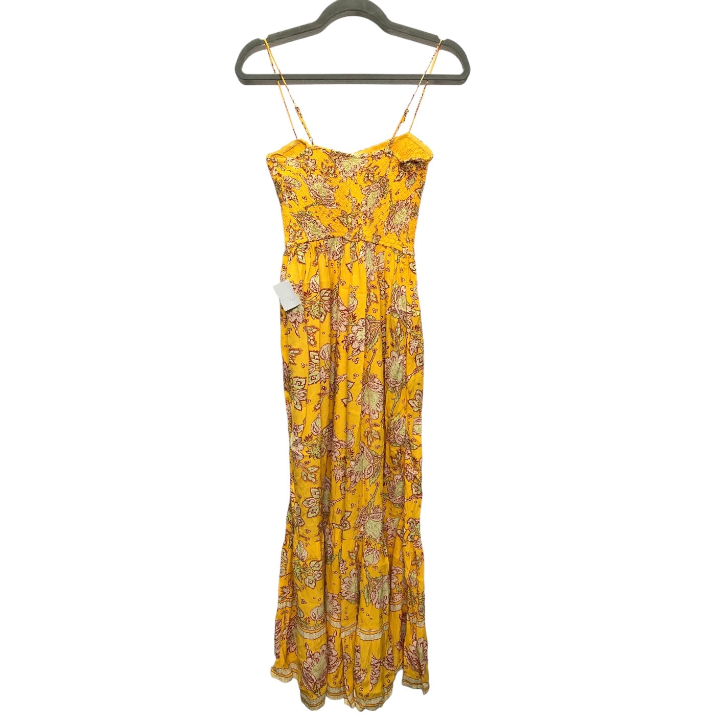 Jumpsuit By Free People In Yellow, Size: Xs