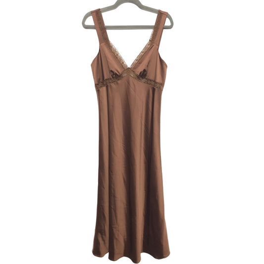 Dress Casual Midi By Gianni Bini In Brown, Size: 6