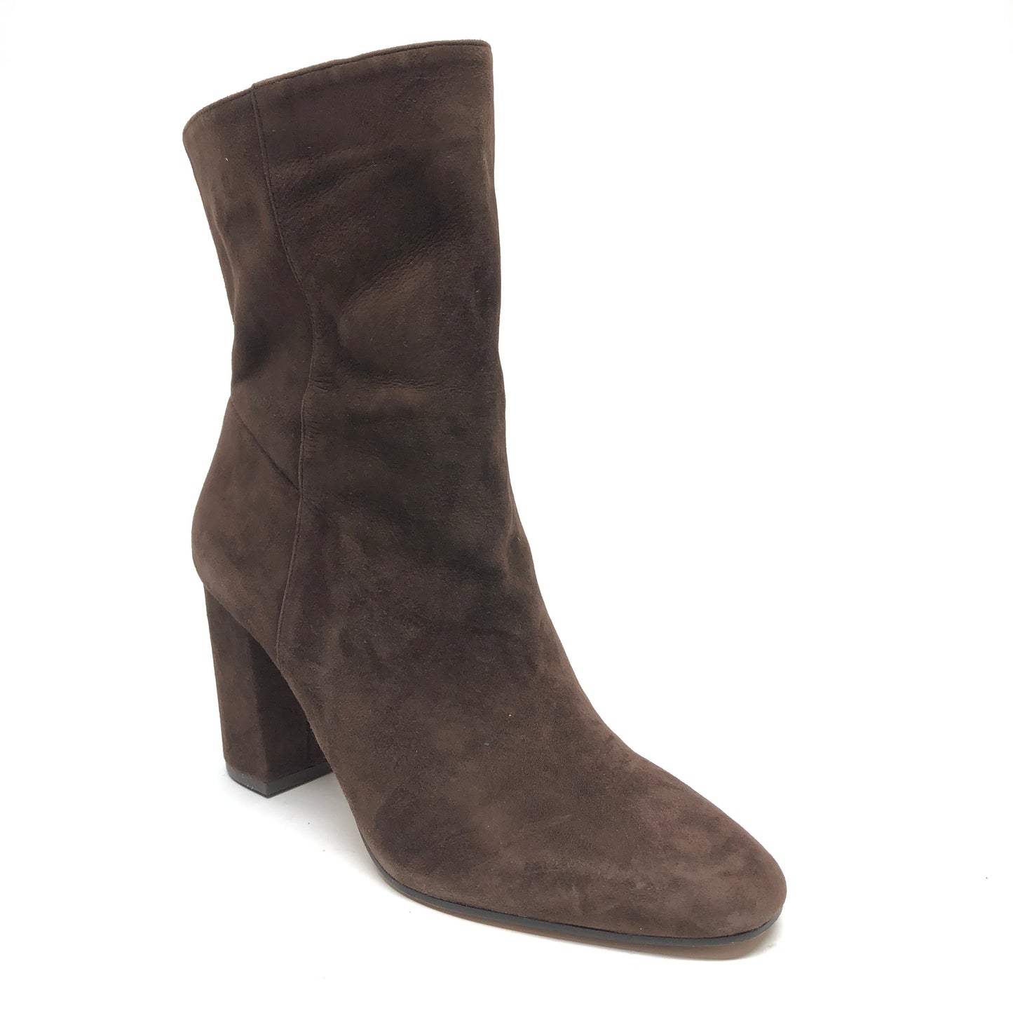 Boots Mid-calf Heels By Jessica Simpson In Brown, Size: 9.5