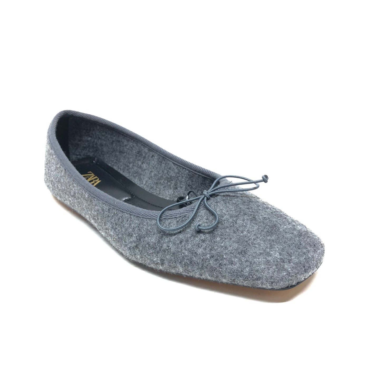 Shoes Flats By Zara In Grey, Size: 10