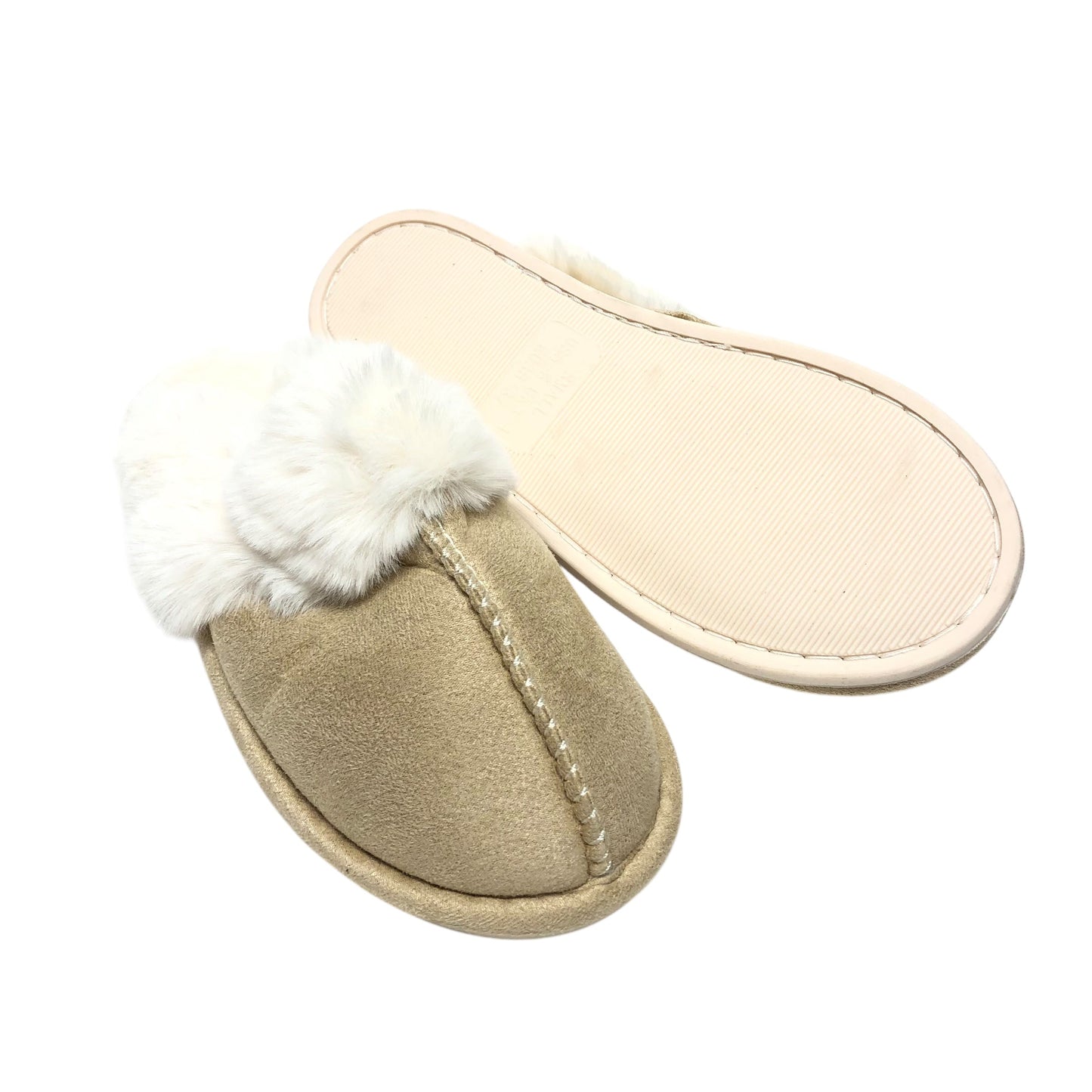 Slippers By Cme In Tan