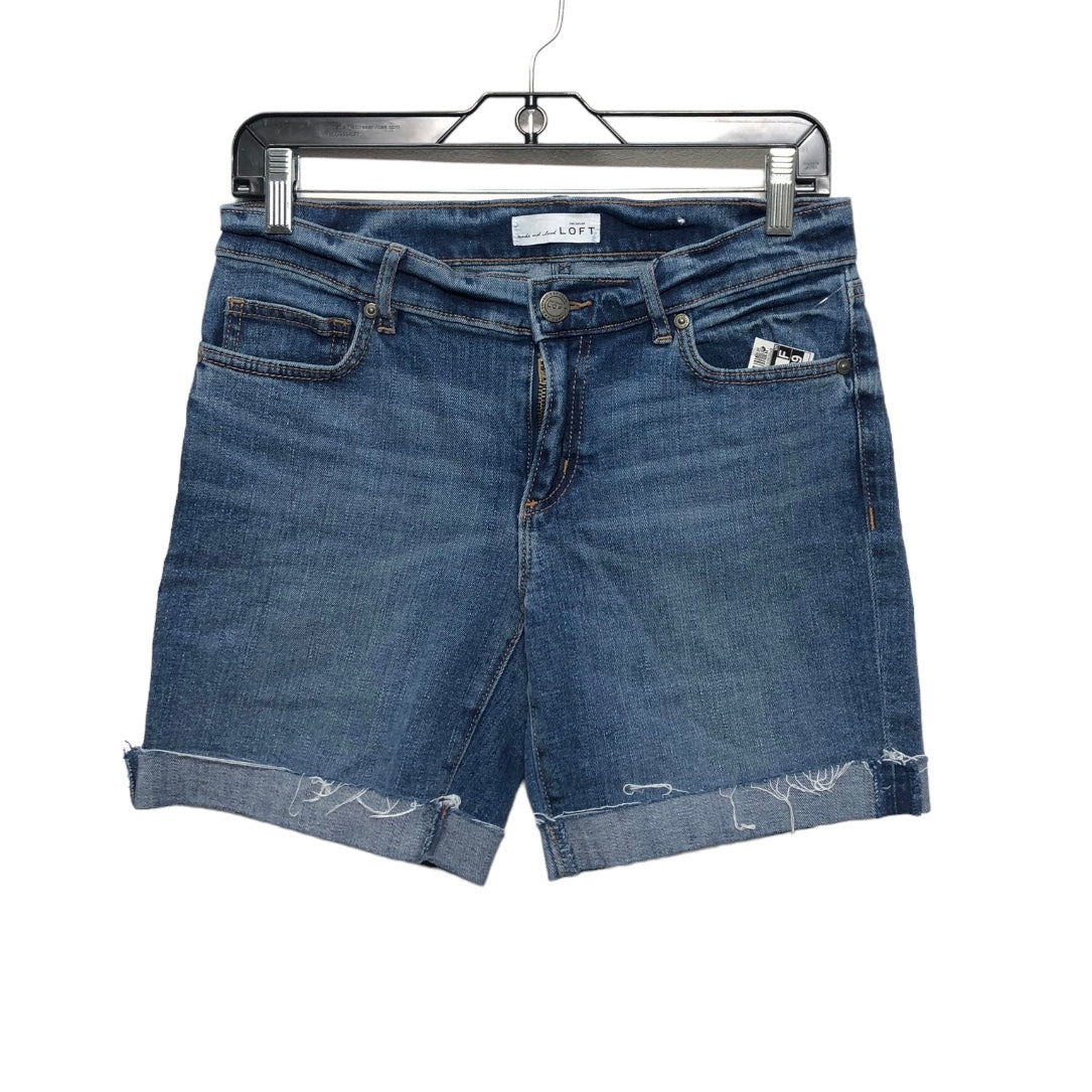 Blue Denim Shorts Loft, Size 2