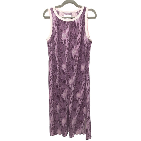 Purple Dress Casual Midi Current/elliott, Size S