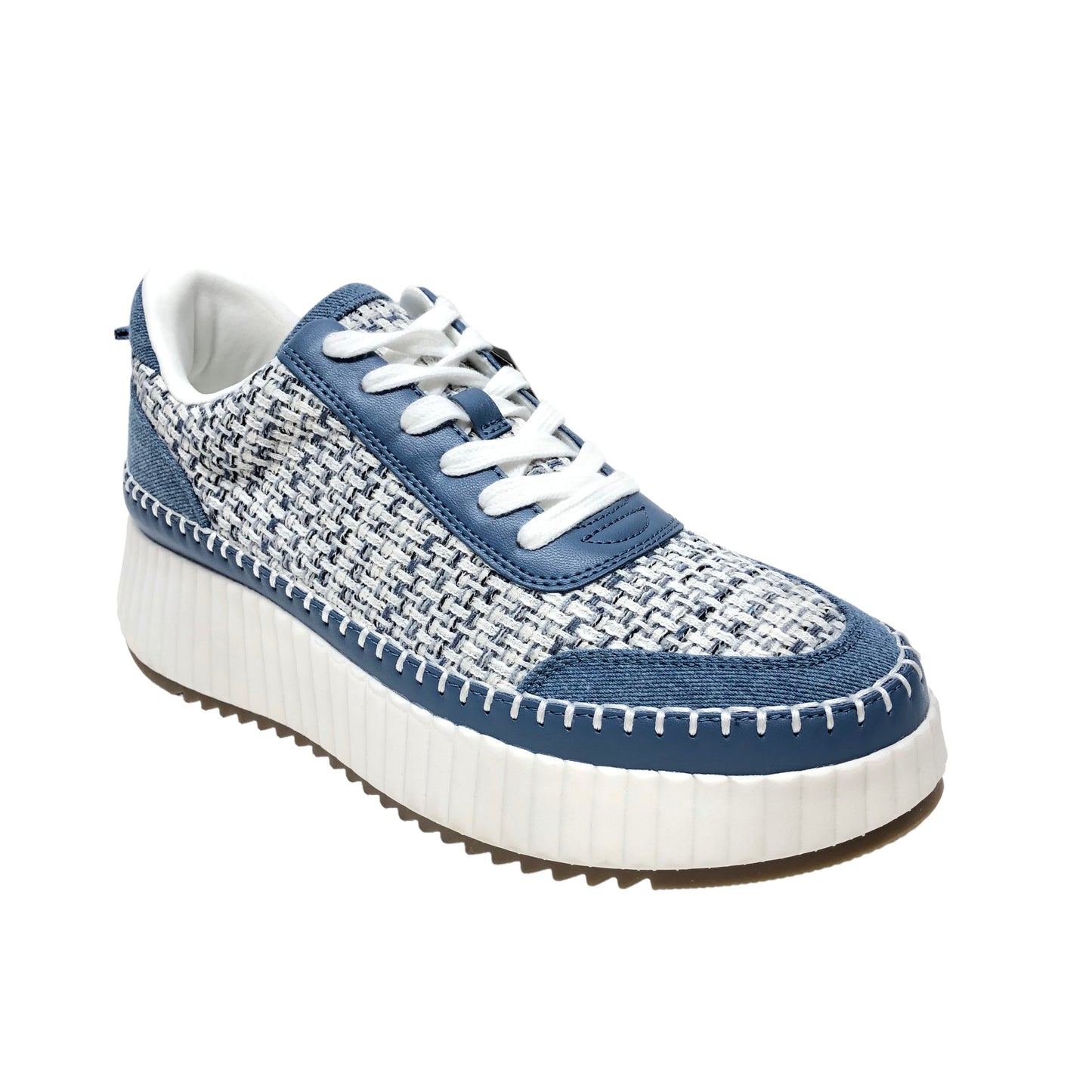 Blue & White Shoes Sneakers Universal Thread, Size 11