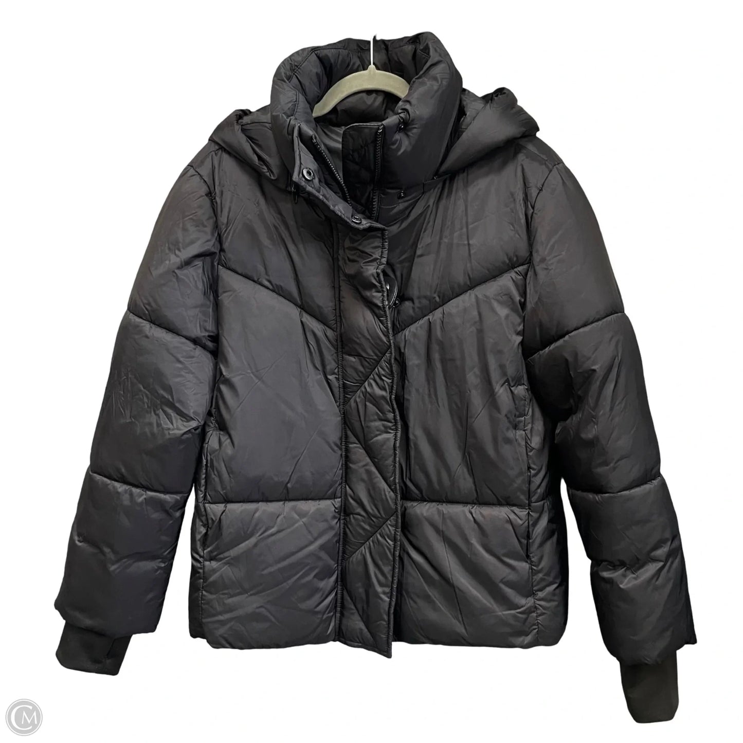 Coat Puffer & Quilted By Bcbgeneration In Black, Size: S