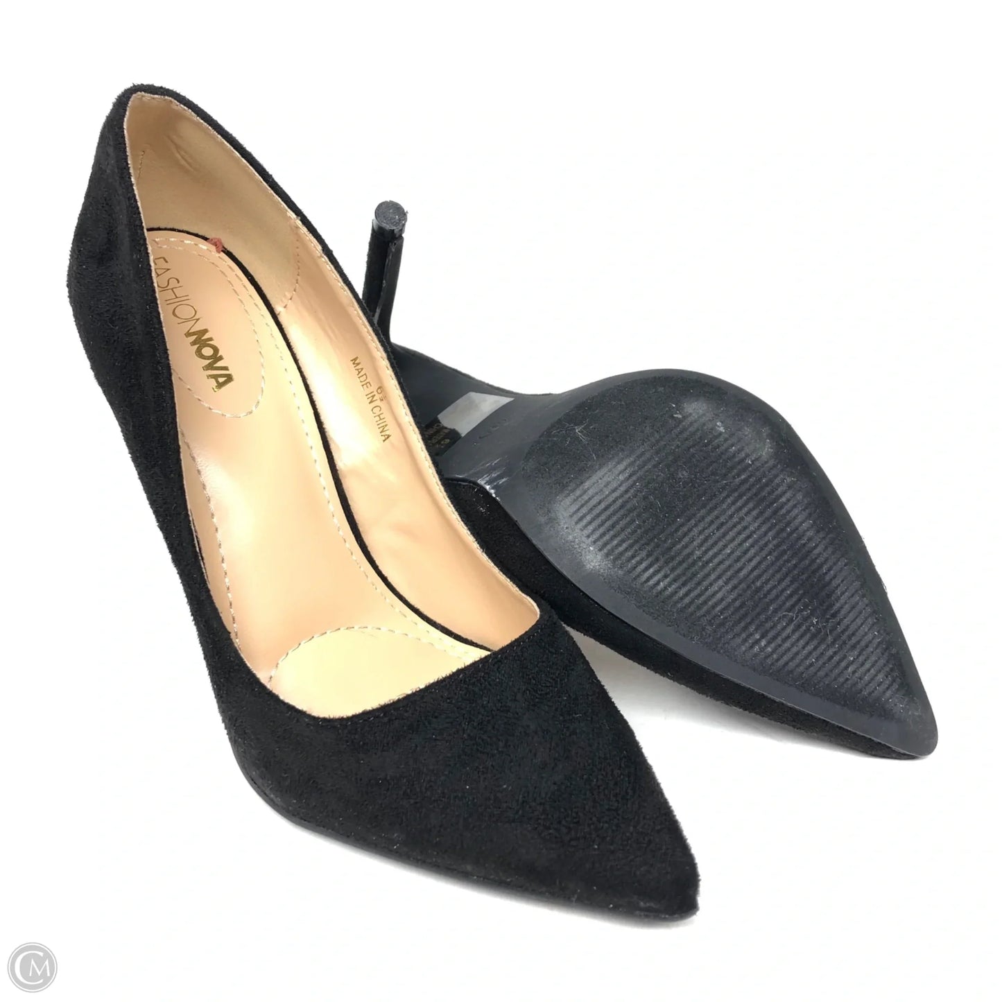 Shoes Heels Stiletto By Fashion Nova In Black, Size: 6.5