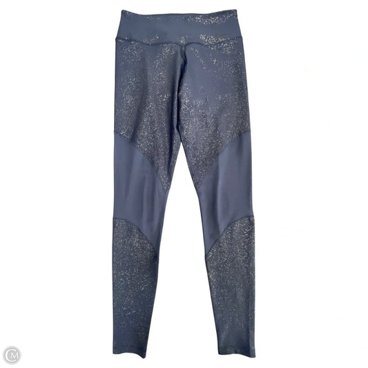 Athletic Leggings By Nike Apparel In Navy, Size: S