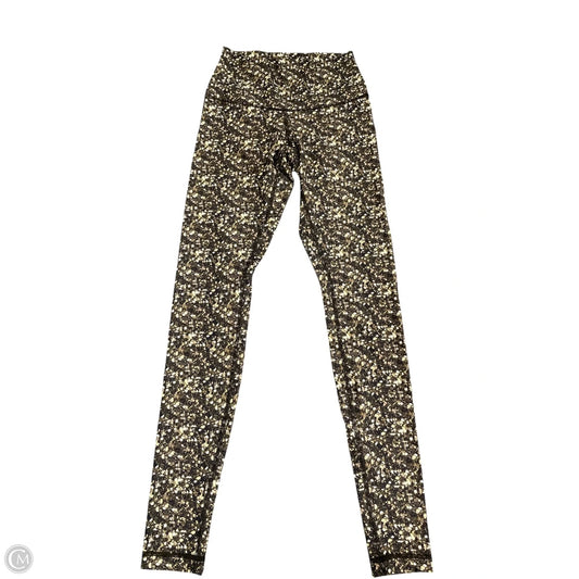 Athletic Leggings By Lululemon In Brown, Size: 6