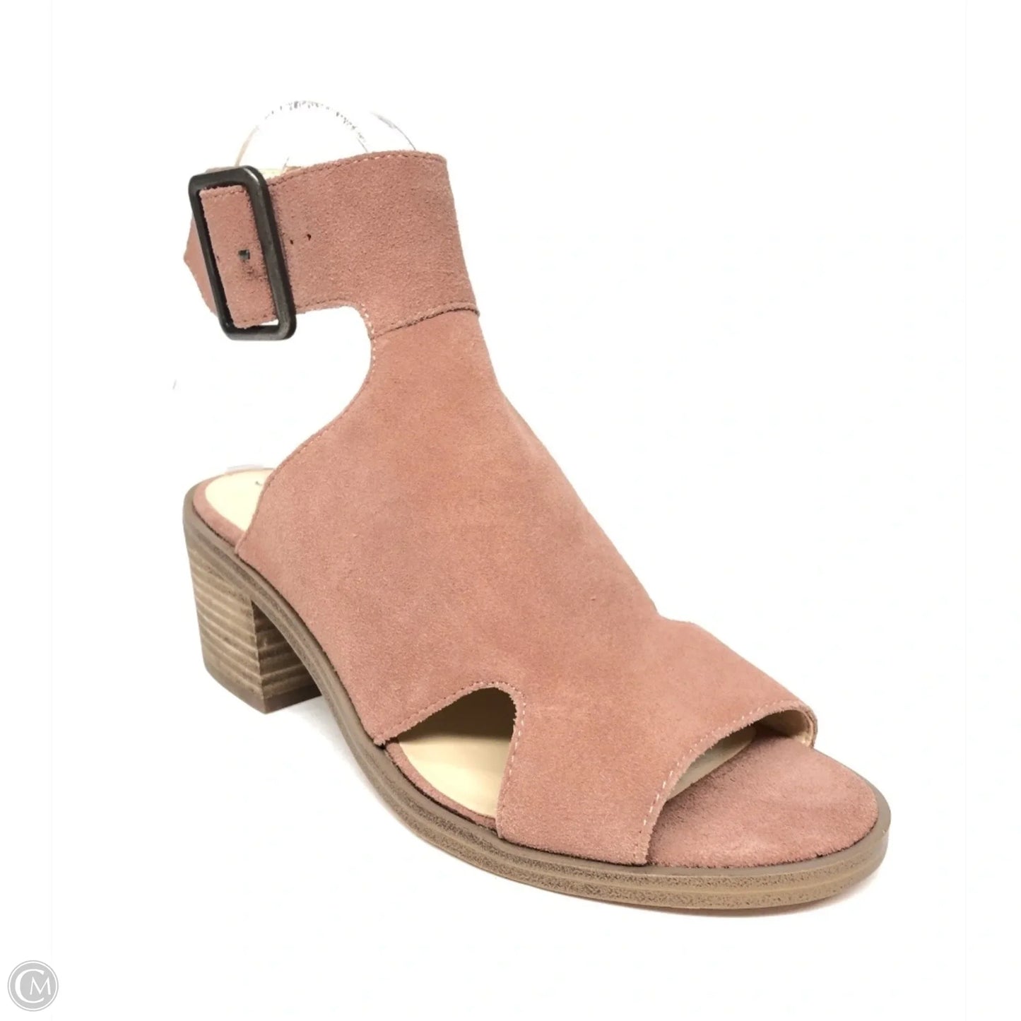 Sandals Heels Block By Sole Society In Pink, Size: 5