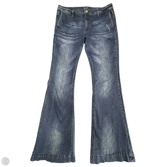 Jeans Boot Cut By Grace In Blue, Size: 14