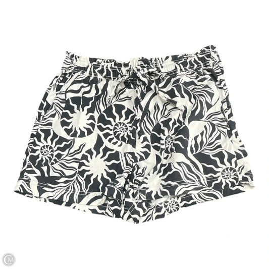 Shorts By Nicole Miller In Grey & White, Size: L