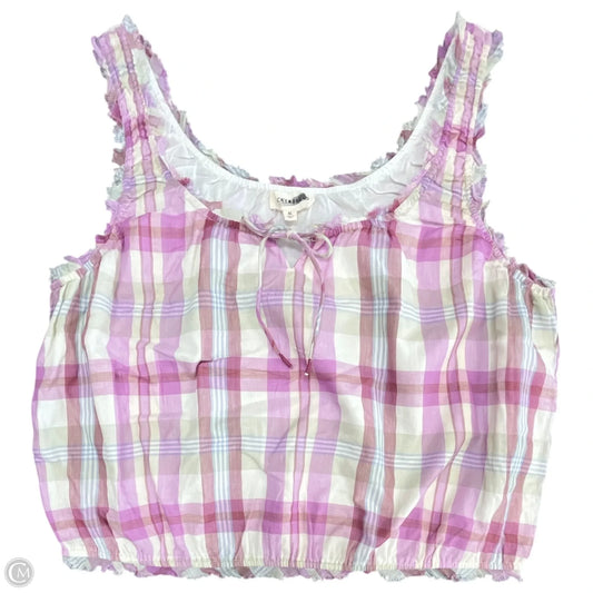 Top Sleeveless By Lucky Brand In Purple, Size: Xl