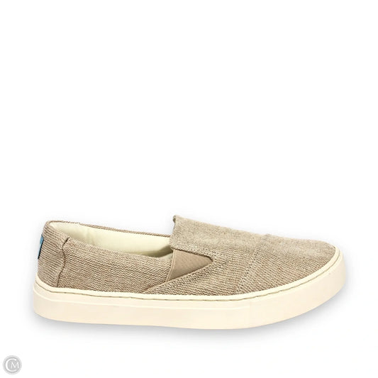 Shoes Flats By Toms In Beige, Size: 10