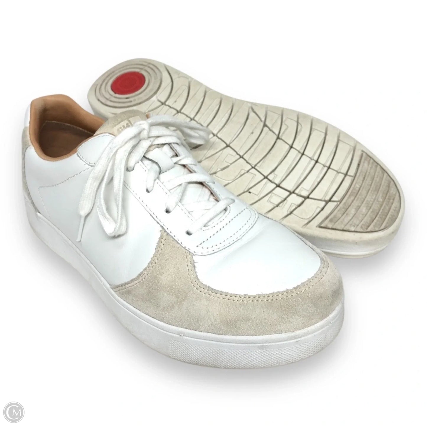 Shoes Sneakers By Fitflop In Cream & White, Size: 8