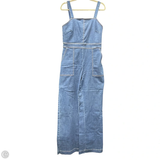 Jumpsuit By Eva Mendes In Blue, Size: 10