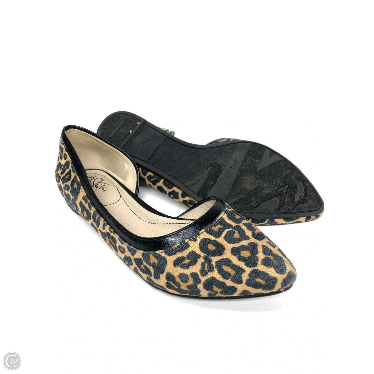 Shoes Flats By Life Stride In Leopard Print, Size: 8.5