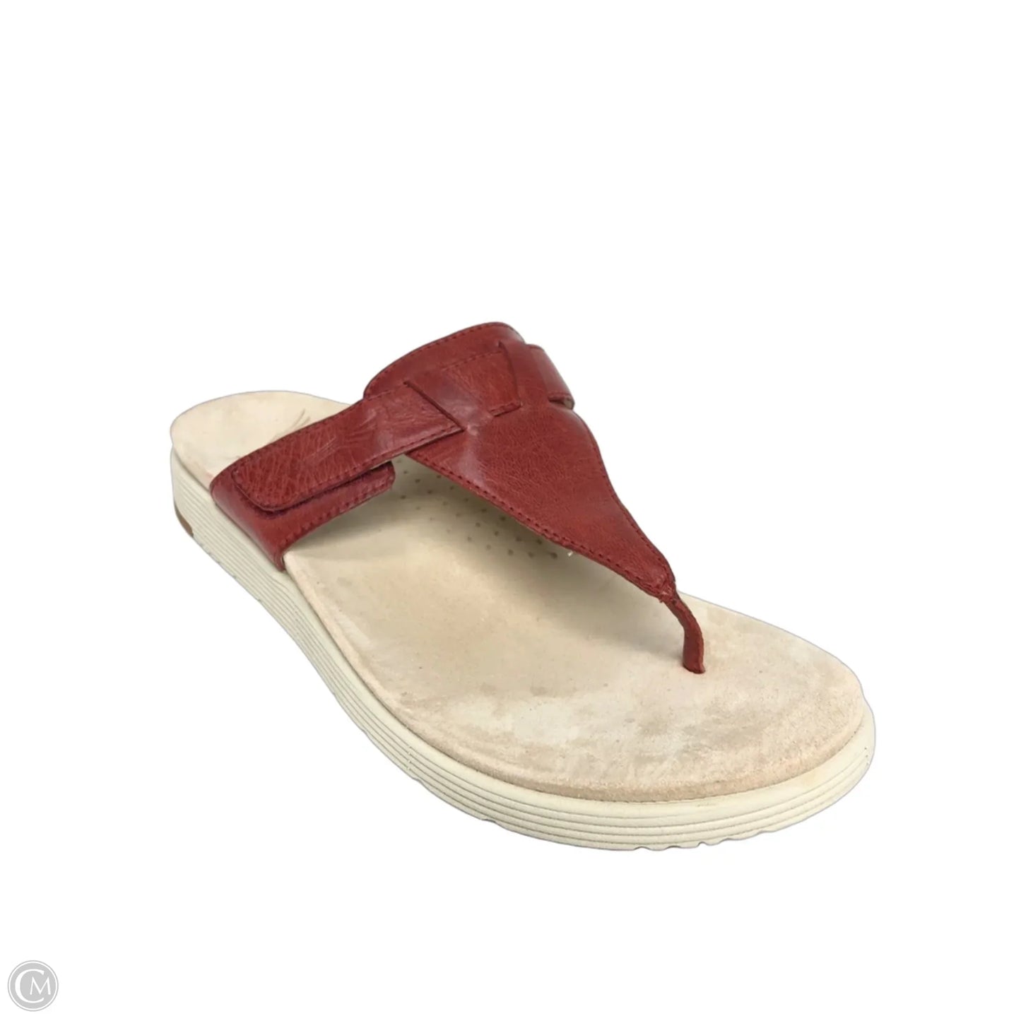 Sandals Flip Flops By Dansko In Red, Size: 8.5