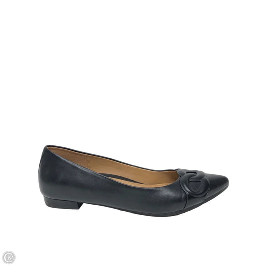 Shoes Flats By Vionic In Black, Size: 8