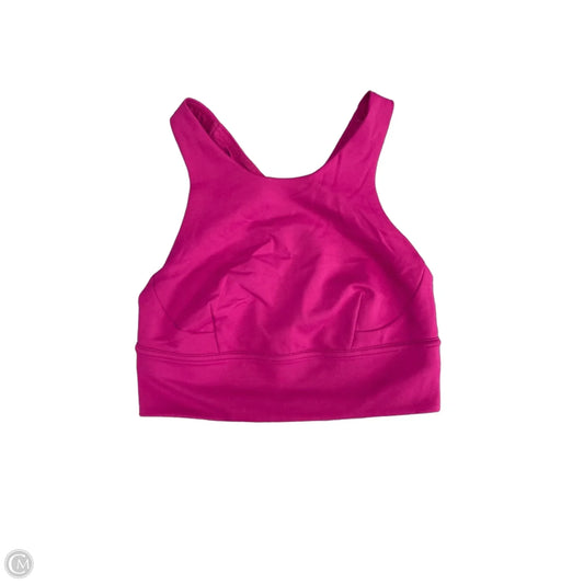 Athletic Bra By Lululemon In Pink, Size: 6