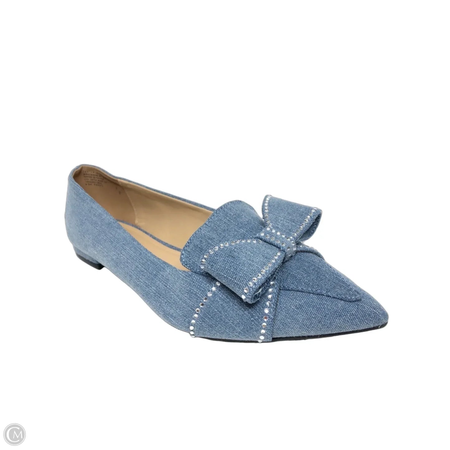 Shoes Flats By On 34th In Blue, Size: 9.5