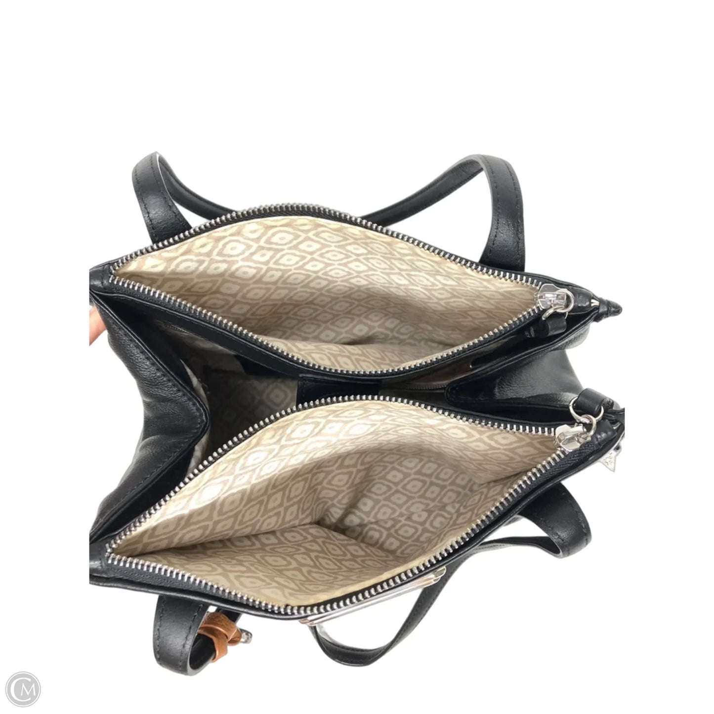 Handbag Leather By Brighton, Size: Small