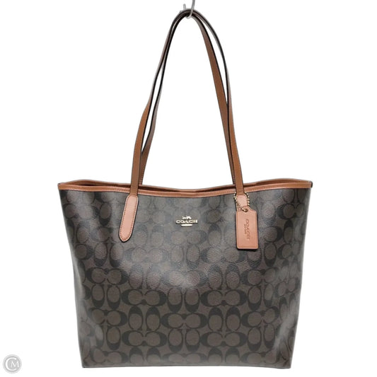 Tote Designer By Coach, Size: Large