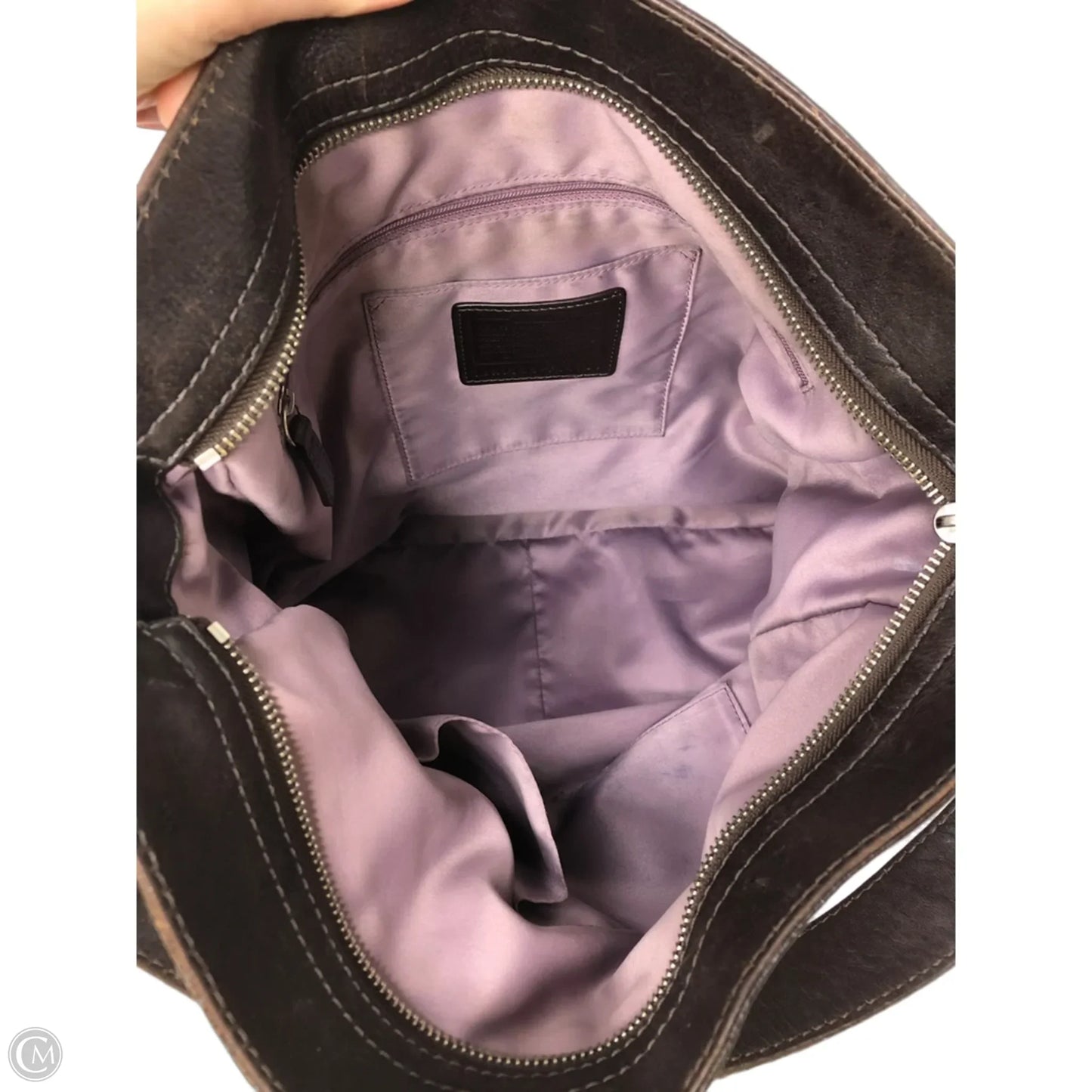 Handbag Designer By Coach, Size: Large