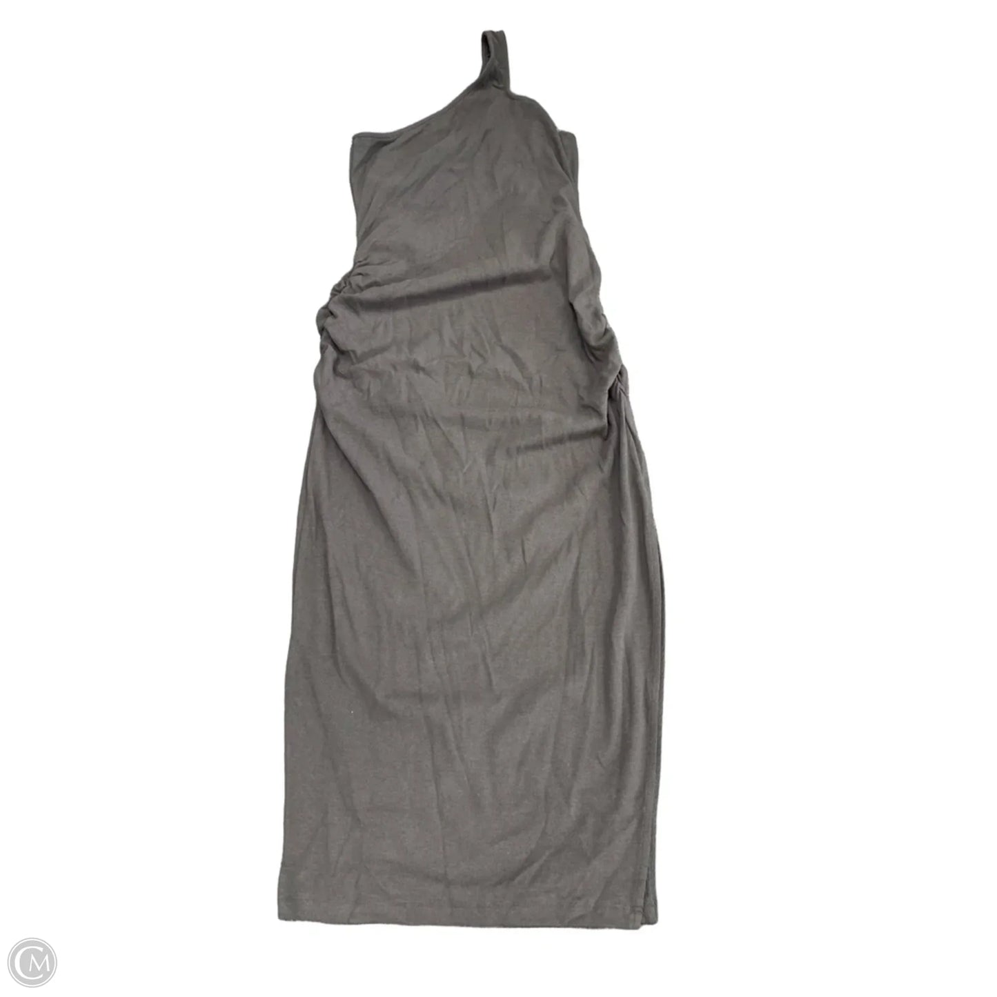 Dress Casual Midi By Heartloom In Grey, Size: L