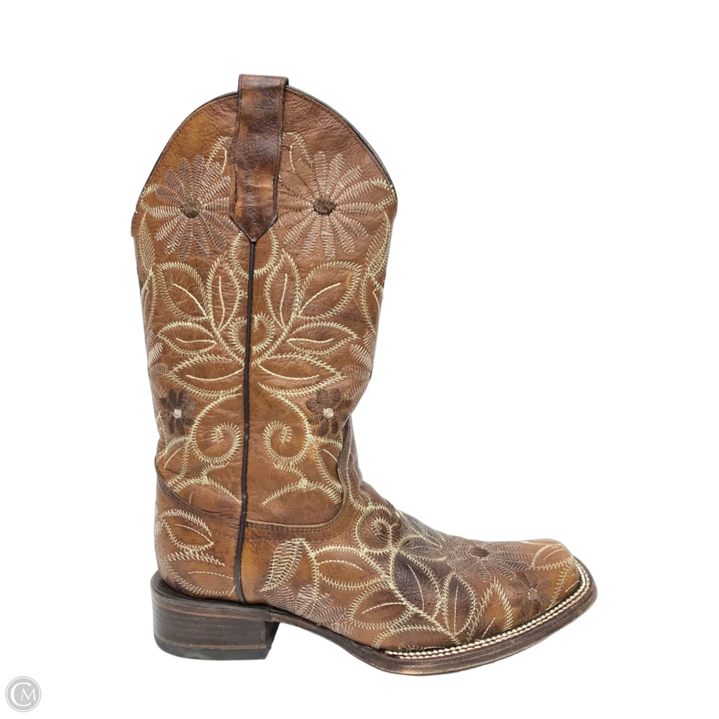 Boots Western By Corral In Brown, Size: 8