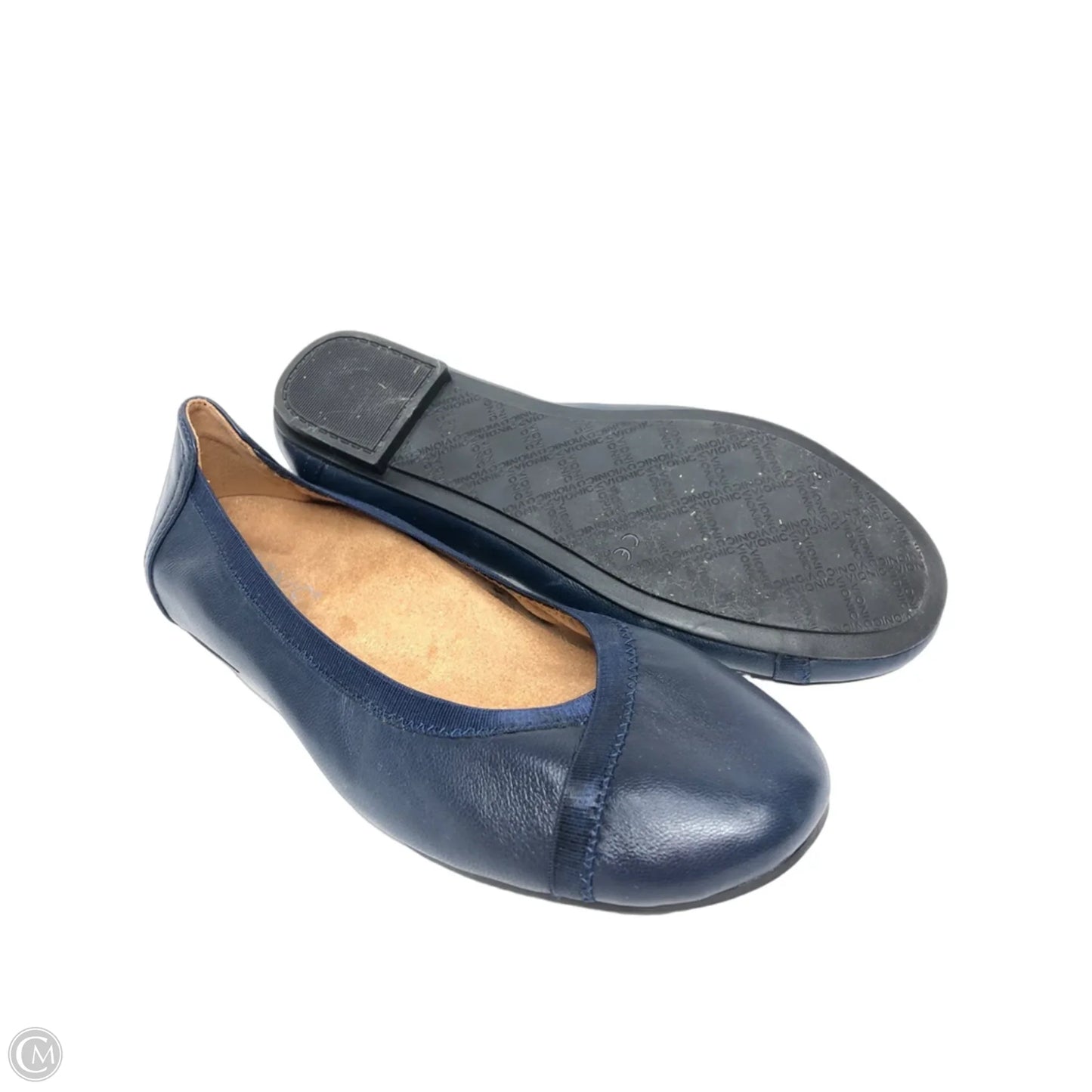Shoes Flats By Vionic In Navy, Size: 7
